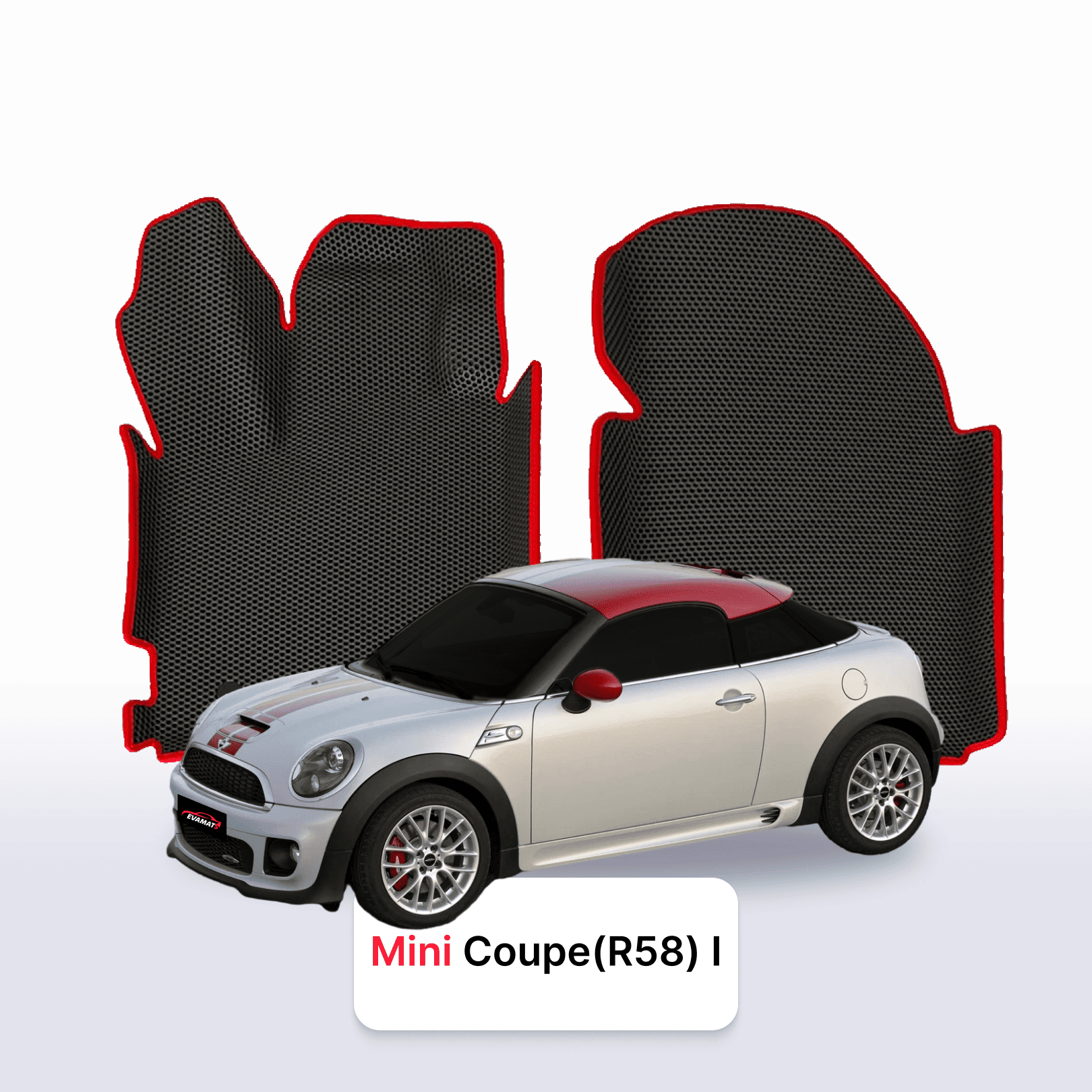EVA auto paklāji Mini Coupe(R58) 1 paaudze 2011-2015 gads KUPEJA