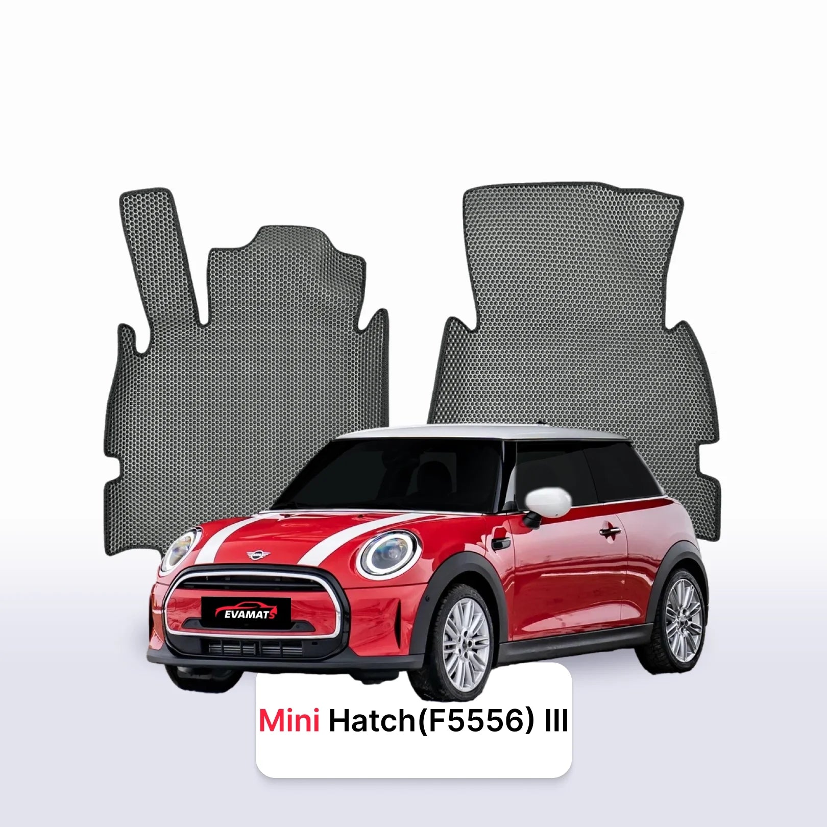 EVA auto paklāji Mini Hatch(F5556) 3 paaudze 2013-2023 gads HEČBEKS 3 durvju