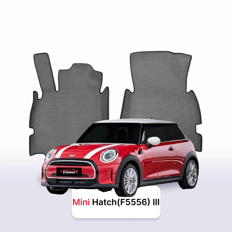 EVA auto paklāji Mini Hatch(F5556) 3 paaudze 2013-2023 gads HEČBEKS 3 durvju