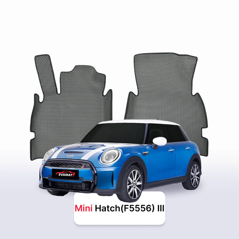 EVA auto paklāji Mini Hatch(F5556) 3 paaudze 2013-2023 gads HEČBEKS 5 durvju