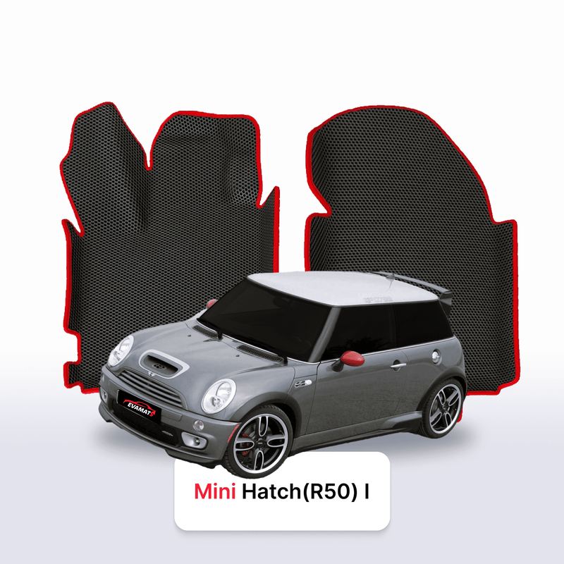 EVA auto paklāji Mini Hatch(R50) 1 paaudze 2000-2006 gads JCW HEČBEKS 3 durvju