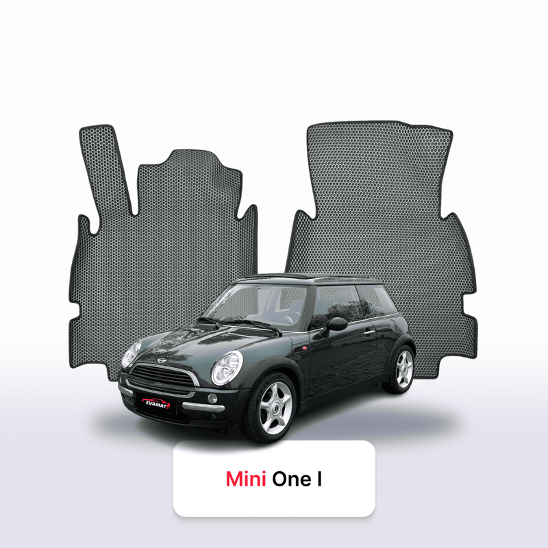 EVA auto paklāji Mini One 1 paaudze 2001-2006 gads HEČBEKS 3 durvju