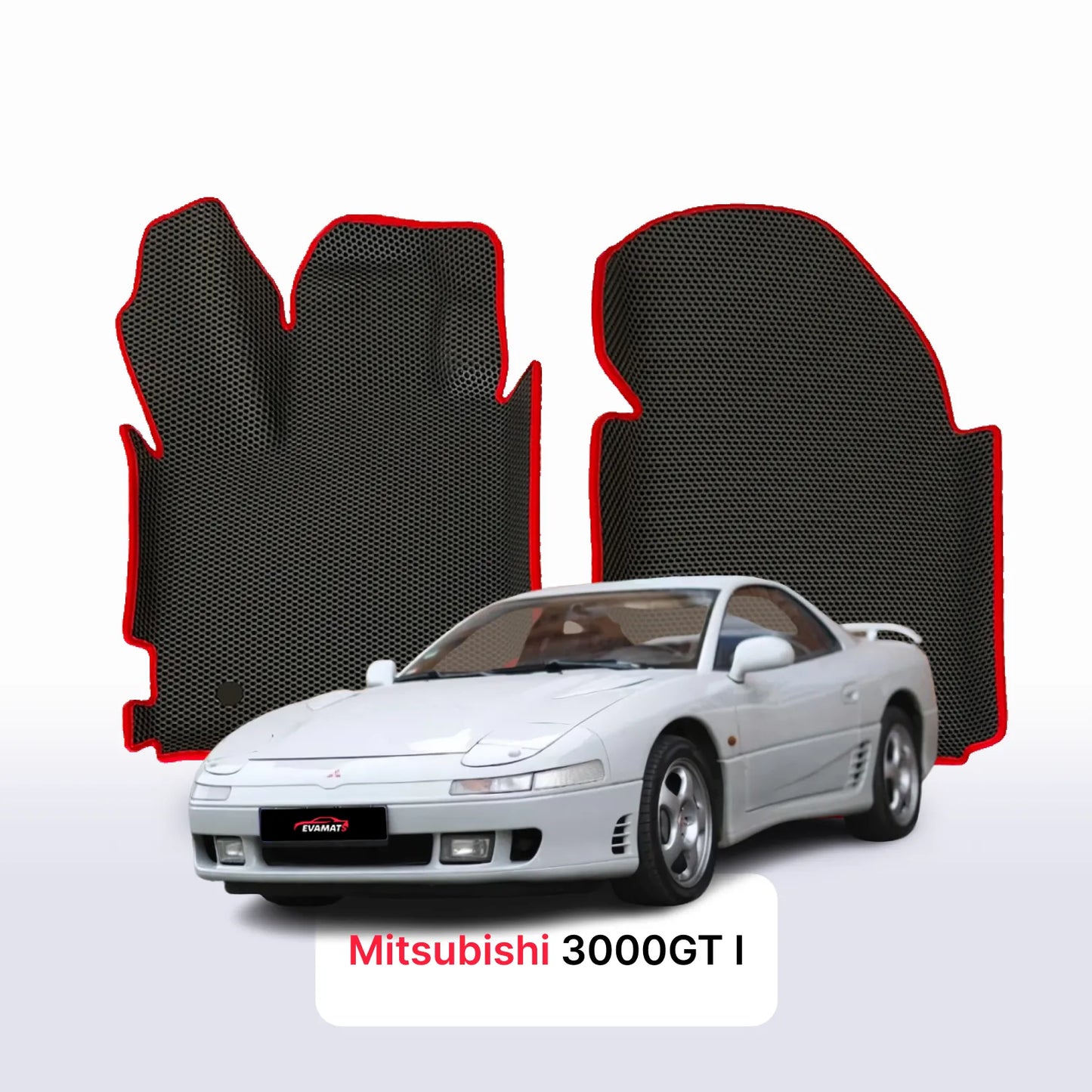 Car mats EVA for Mitsubishi 3000GT 1 gen 1990-2001 year COUPE