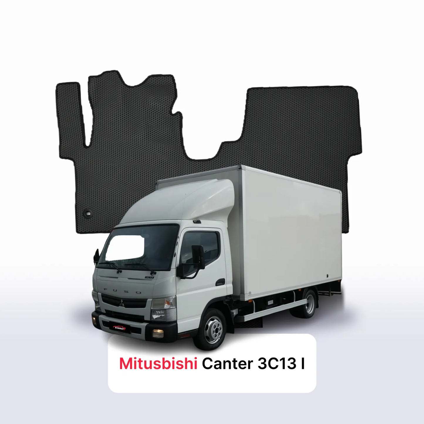 EVA auto paklāji Mitsubishi Fuso Canter 3C13 1 paaudze 2005-2024 gads KRAVAS AUTO