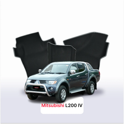 EVA auto paklāji Mitsubishi L200 pre-facelift 4 paaudze 2005-2011 gads Pick-Up  double cabin