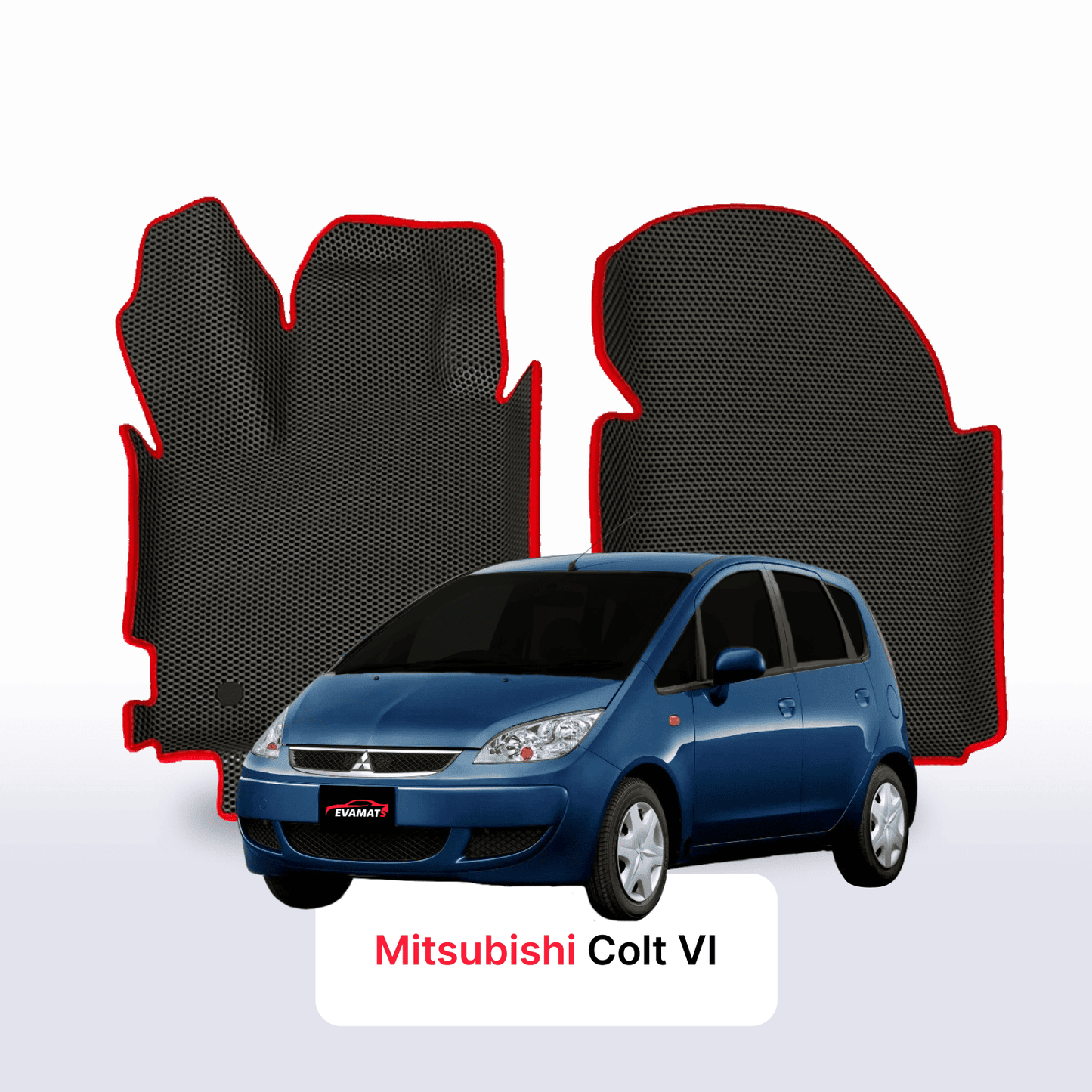 EVA auto paklāji Mitsubishi Colt(Z30) 6 paaudze 2002-2012 gads HEČBEKS 5 durvju