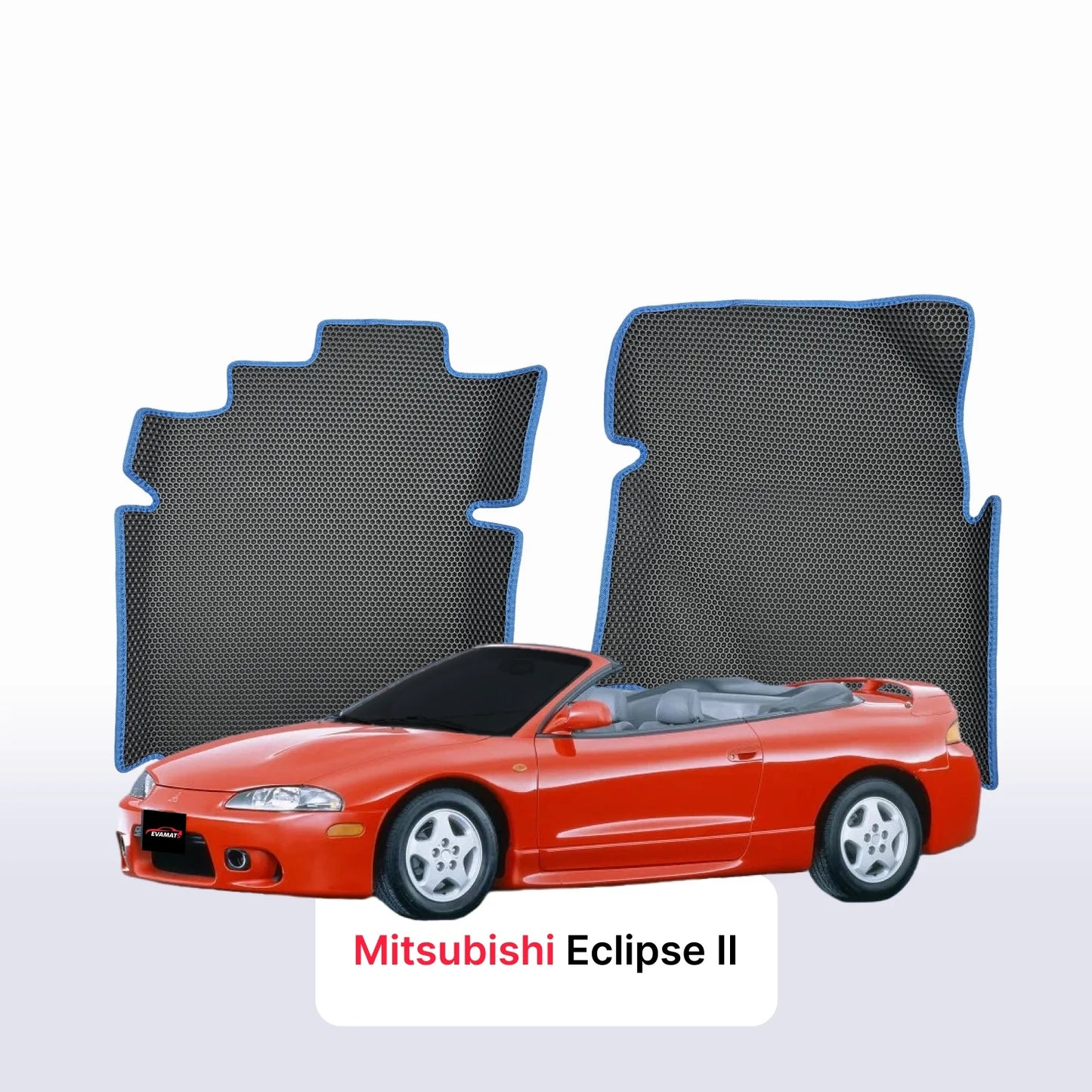 EVA auto paklāji Mitsubishi Eclipse 2 paaudze 1994-1999 gads KABRIOLETS