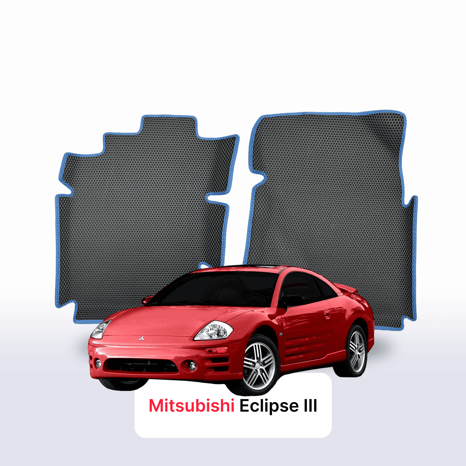 EVA auto paklāji Mitsubishi Eclipse 3 paaudze 1999-2005 gads KUPEJA