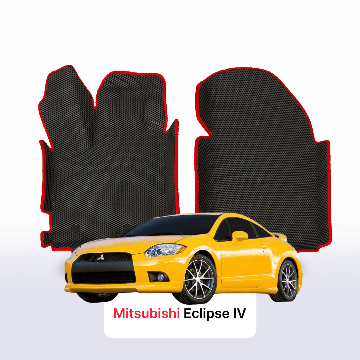 EVA auto paklāji Mitsubishi Eclipse Spyder 4 paaudze 2005-2011 gads KUPEJA