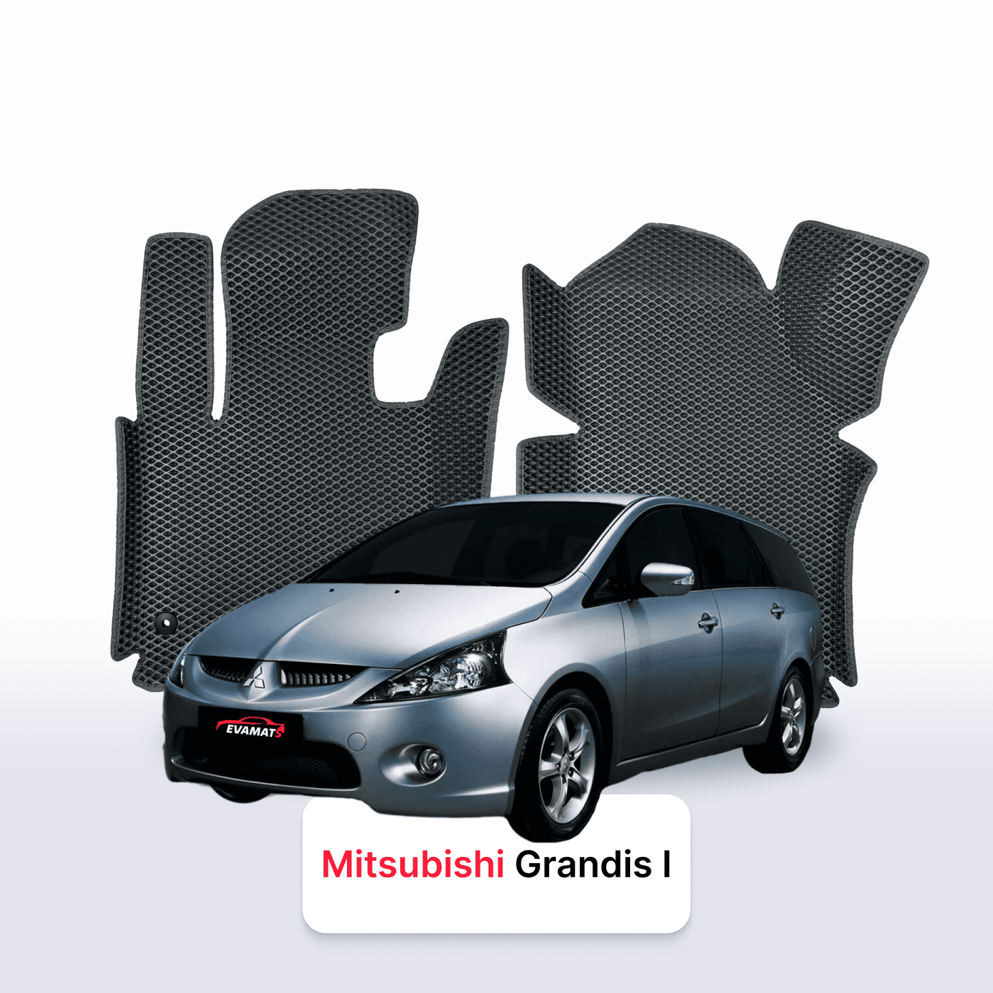 EVA auto paklāji Mitsubishi Grandis 1 paaudze 2003-2011 gads MINIVENS