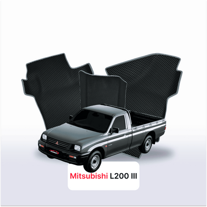EVA auto paklāji Mitsubishi L200 3 paaudze 1996-2006 gads PICK-UP single cabin