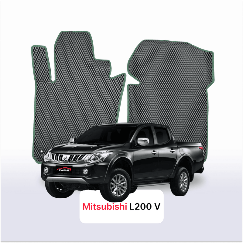 EVA auto paklāji Mitsubishi L200 5 paaudze 2015-2023 gads PICK-UP  double cabin
