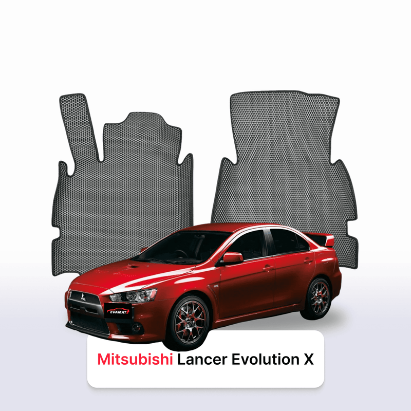 EVA auto paklāji Mitsubishi Lancer Evolution 10 paaudze 2007-2016 gads SEDANS