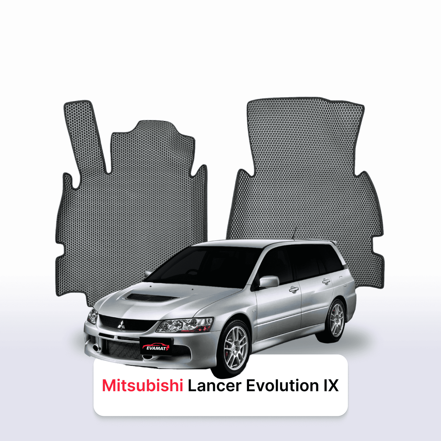 EVA auto paklāji Mitsubishi Lancer Evolution 9 paaudze 2005-2007 gads UNIVERSĀLIS