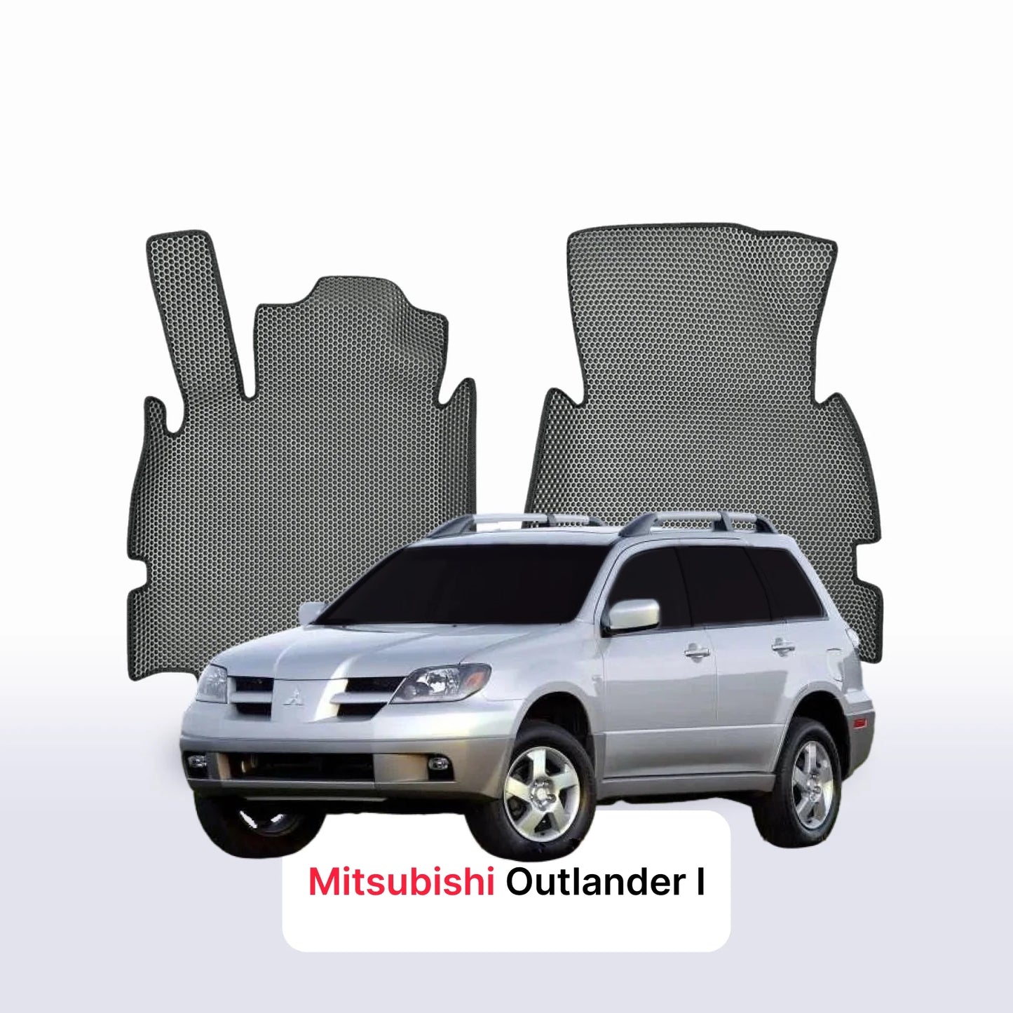 EVA auto paklāji Mitsubishi Outlander 1 paaudze 2002-2006 gads SUV