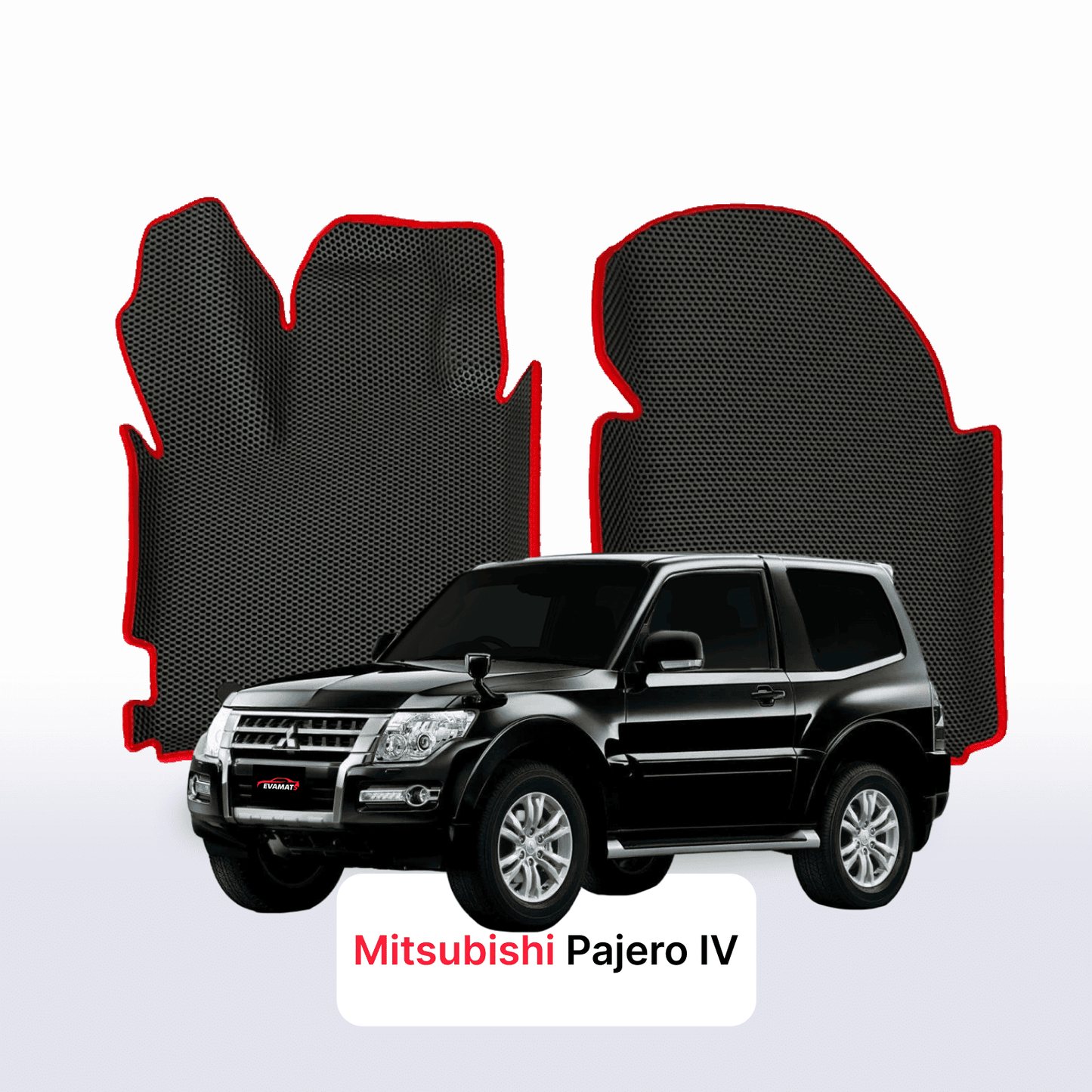 EVA auto paklāji Mitsubishi Pajero 4 paaudze 2006-2023 gads SUV 3 durvju