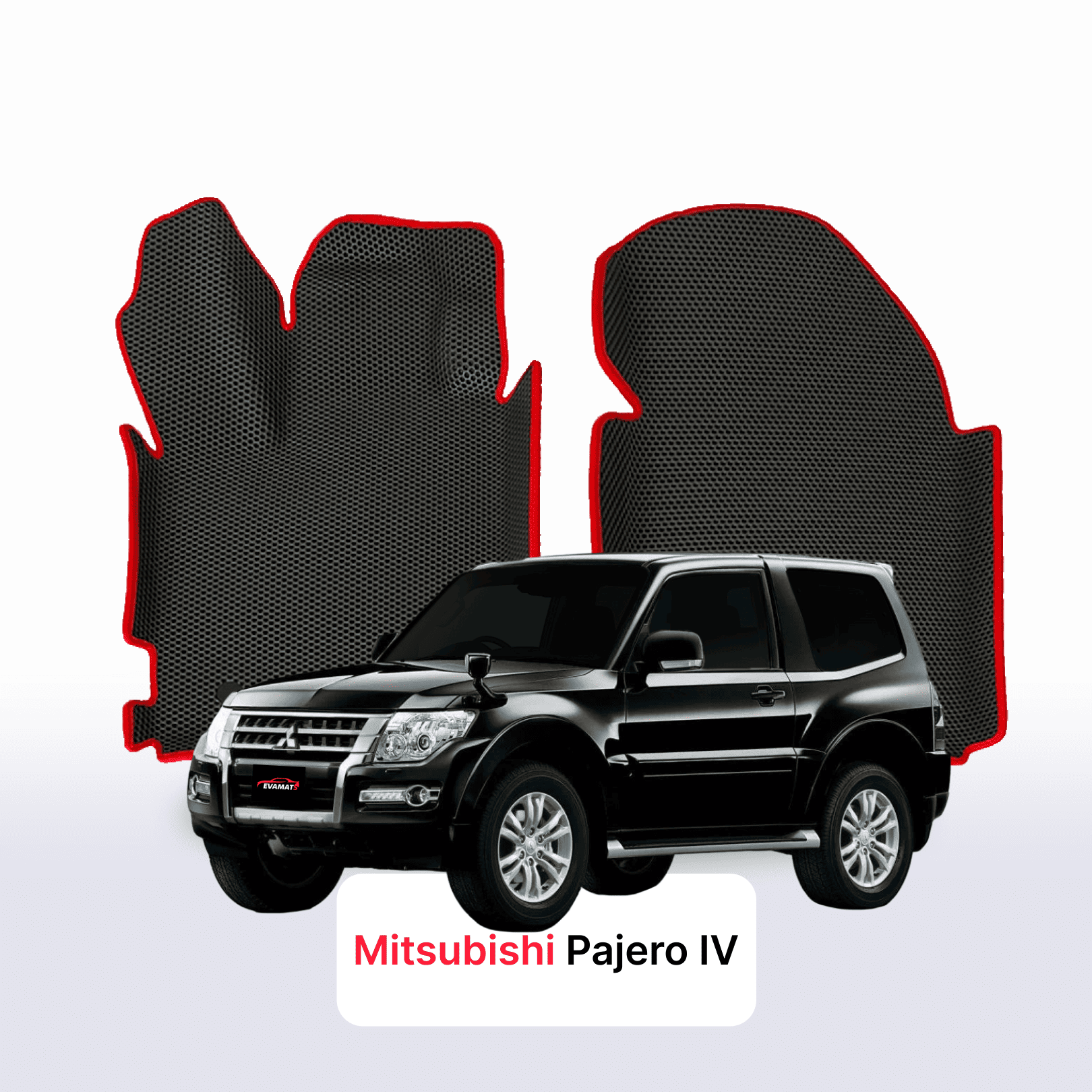 EVA auto paklāji Mitsubishi Pajero 4 paaudze 2006-2023 gads SUV 3 durvju