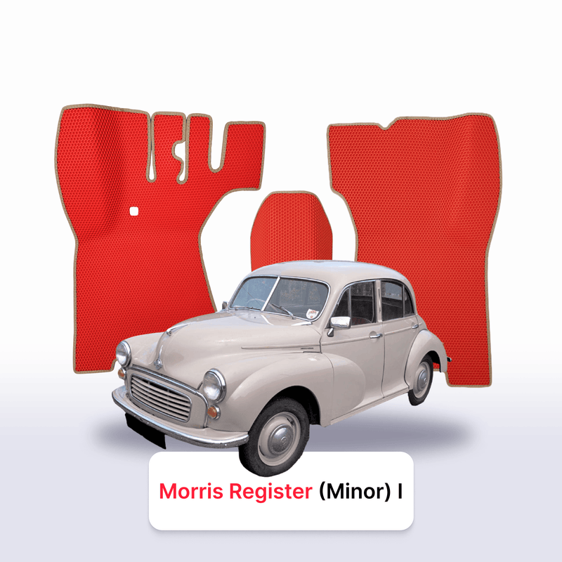 EVA auto paklāji Morris Register Minor Series 2 2 paaudze 1948-1971 gads HEČBEKS 5 durvju