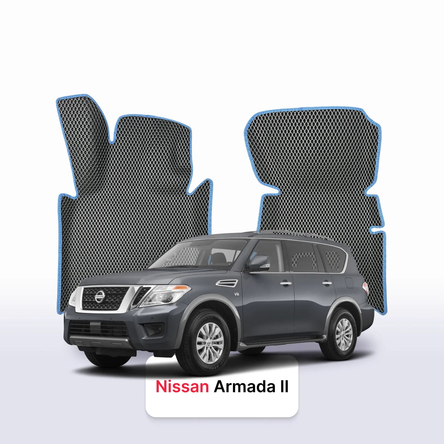 EVA auto paklāji Nissan Armada II gen 2017-2024 gads SUV