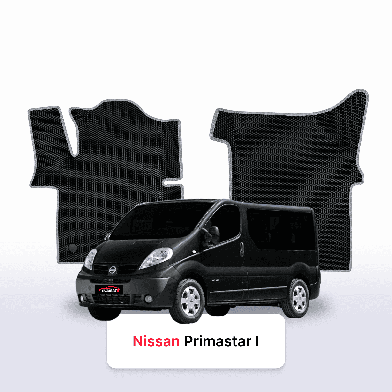 EVA auto paklāji Nissan Primastar I gen 2002-2014 gads MINIVENS