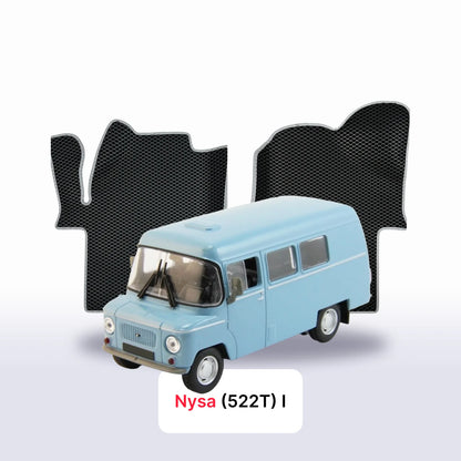 EVA auto paklāji Nysa(522T) 1 paaudze 1959-1994 gads FURGONS
