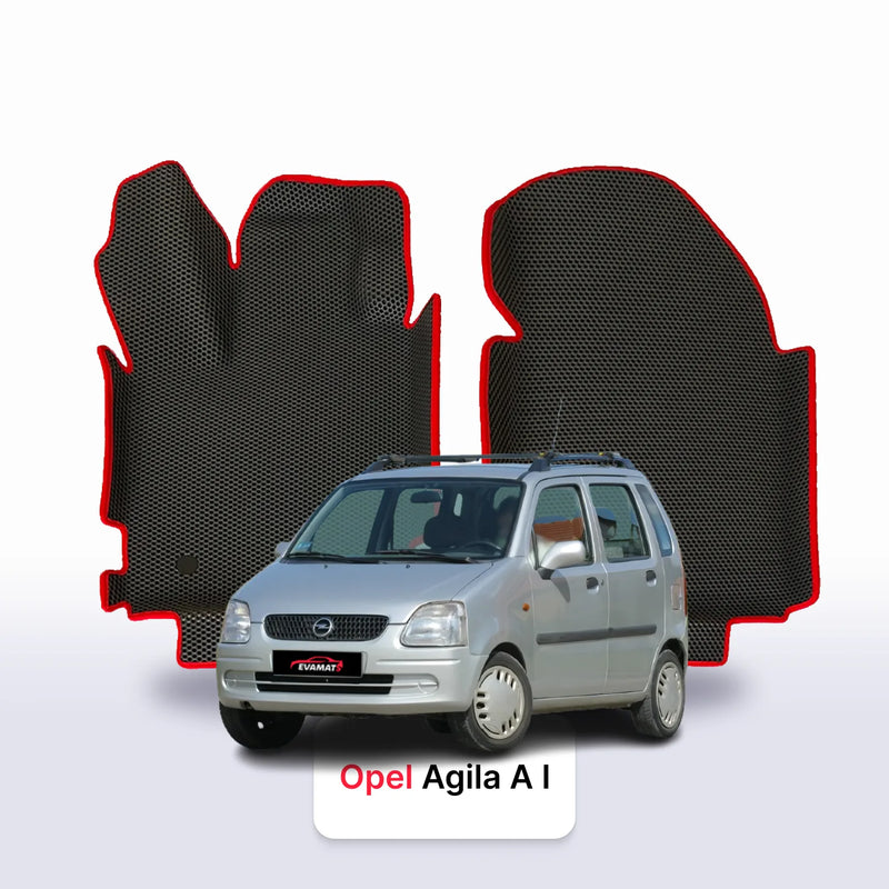 EVA auto paklāji Opel Agila A 1 paaudze 2000-2007 gads HEČBEKS 5 durvju