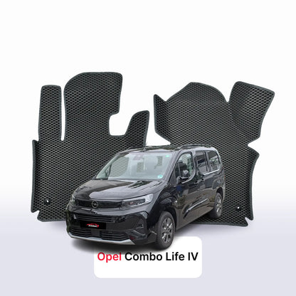 EVA auto paklāji Opel Combo Life 4 paaudze 2018-2027 gads MINIVENS
