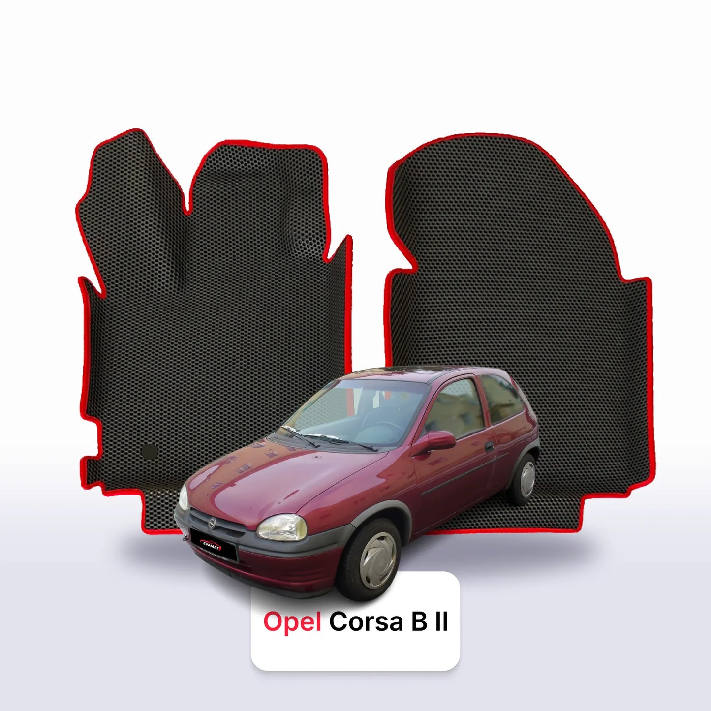 EVA auto paklāji Opel Corsa B 2 paaudze 1993-2000 gads HEČBEKS 3 durvju