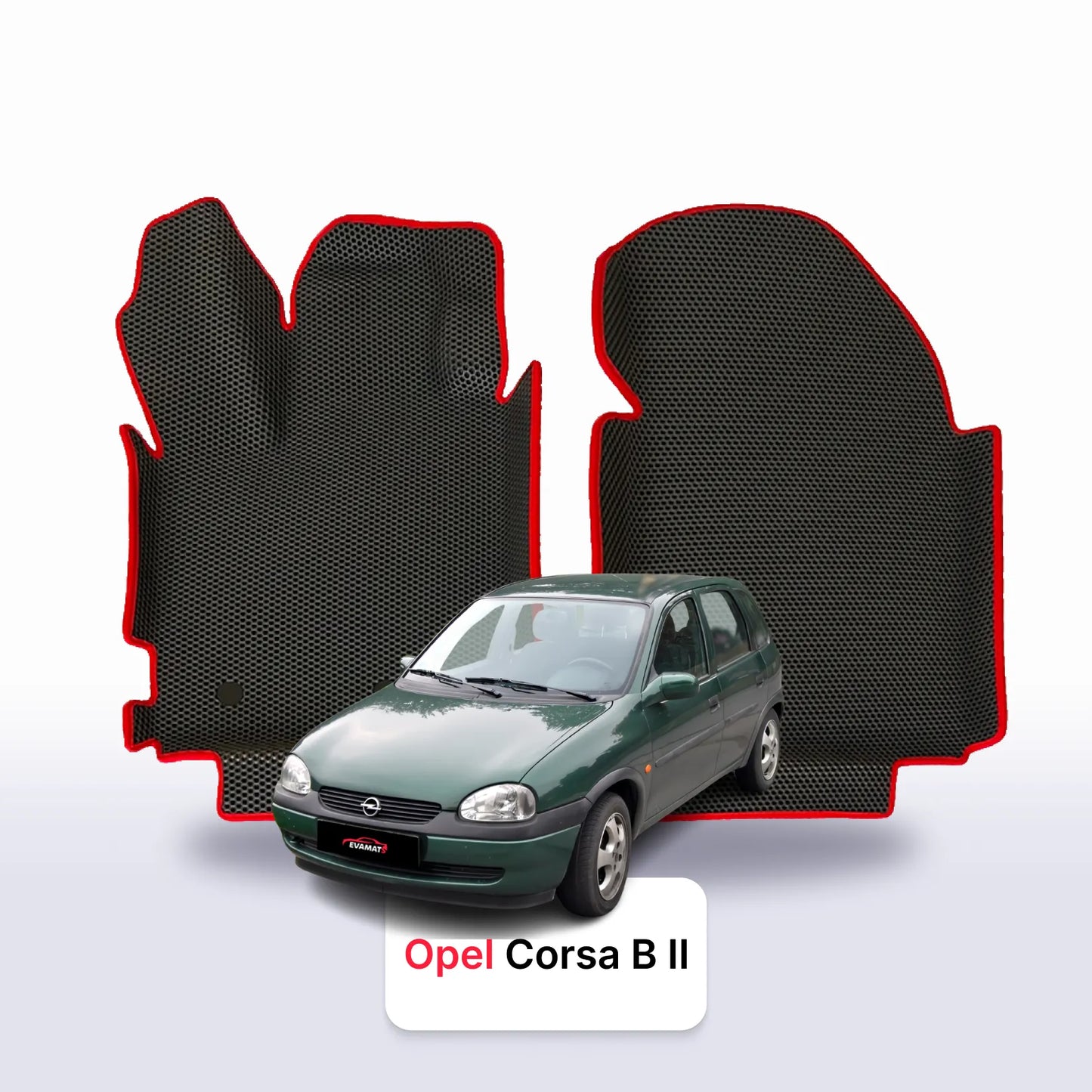 EVA auto paklāji Opel Corsa B 2 paaudze 1993-2000 gads HEČBEKS 5 durvju