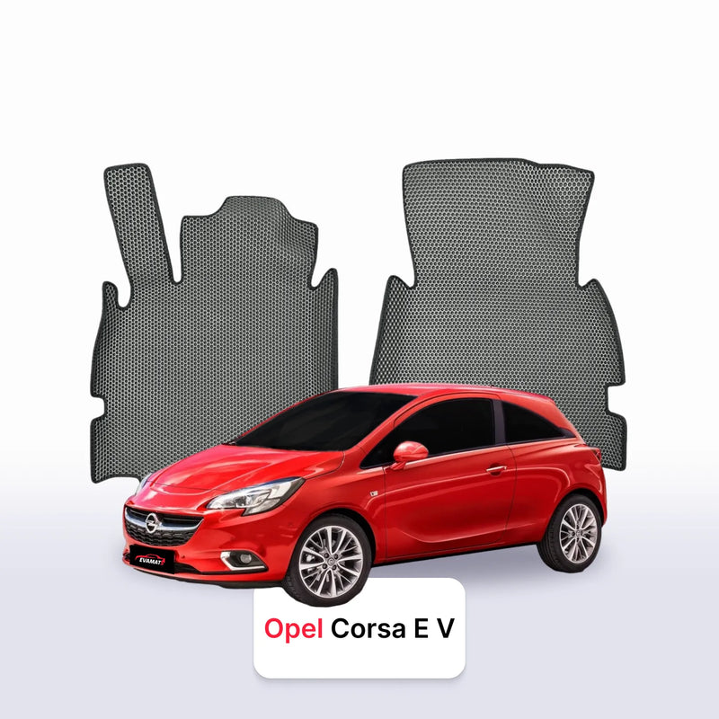 EVA auto paklāji Opel Corsa E 5 paaudze 2014-2019 gads HEČBEKS 3 durvju