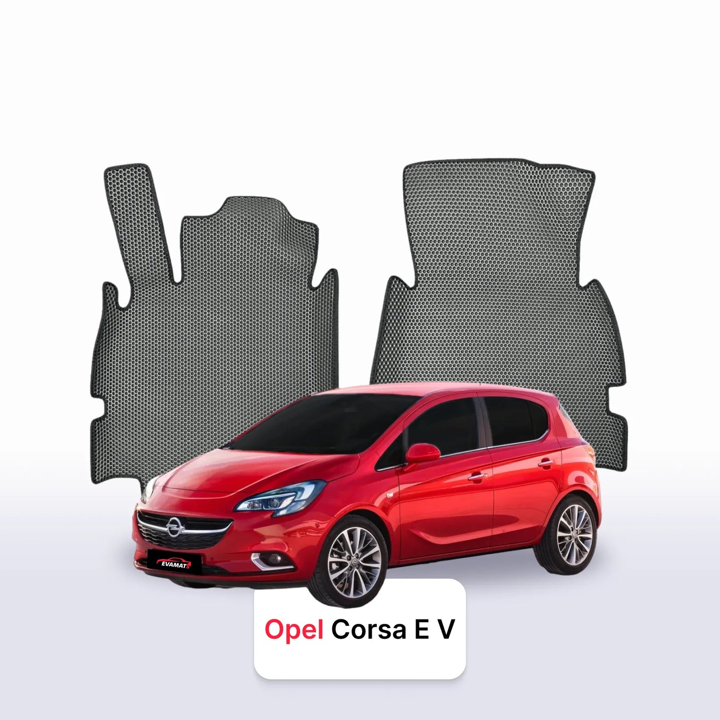 EVA auto paklāji Opel Corsa E 5 paaudze 2014-2019 gads HEČBEKS 5 durvju