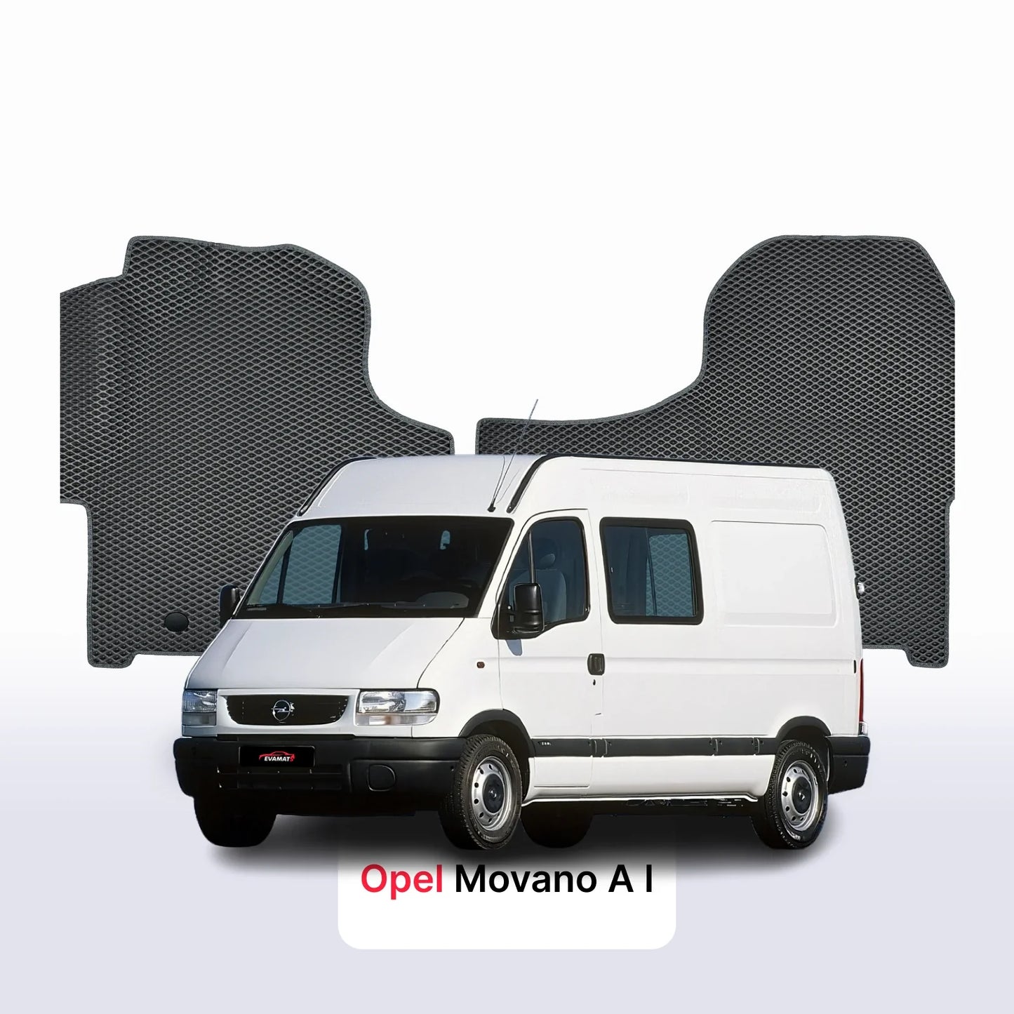 EVA auto paklāji Opel Movano A 1 paaudze 1998-2010 gads AUTOBUSS