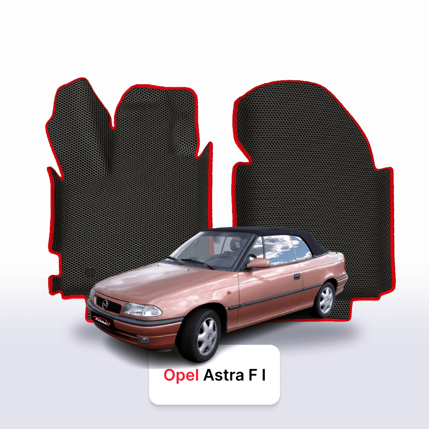 EVA auto paklāji Opel Astra F 1 paaudze 1991-2002 gads KABRIOLETS
