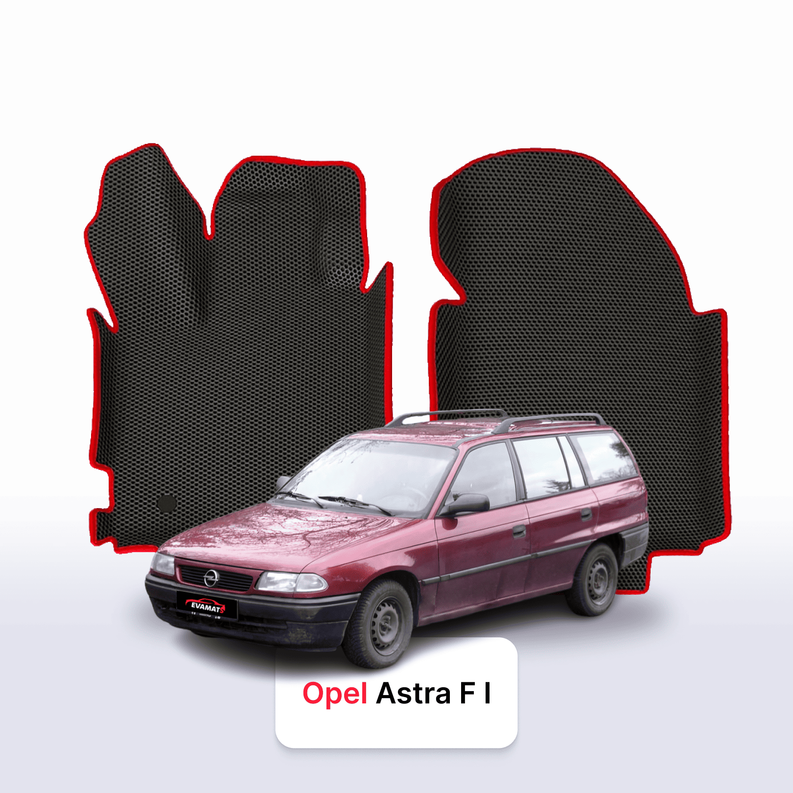 EVA auto paklāji Opel Astra F 1 paaudze 1991-2002 gads UNIVERSĀLIS