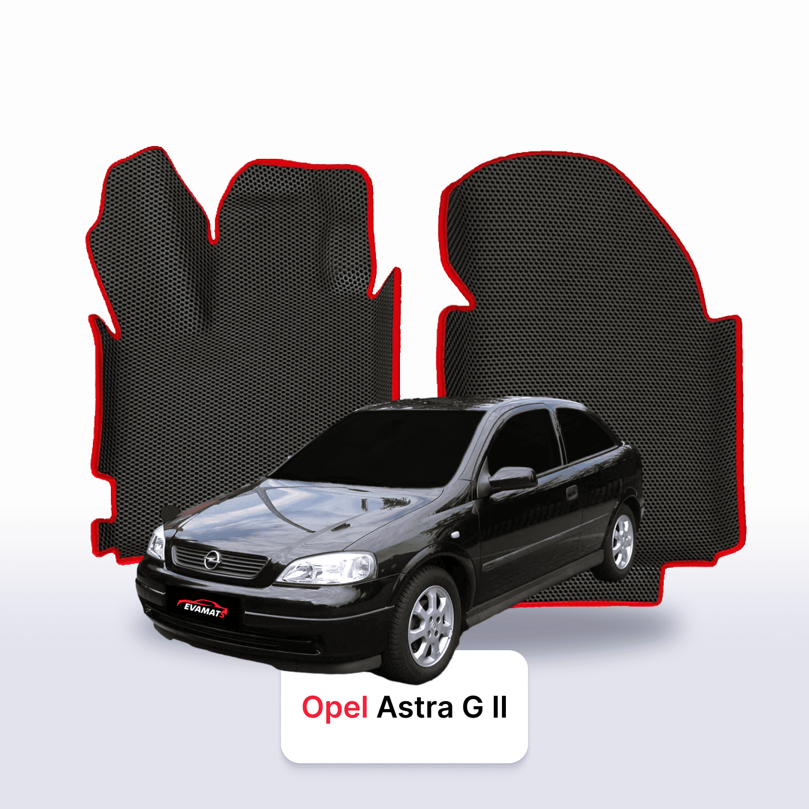 EVA auto paklāji Opel Astra G 2 paaudze 1998-2009 gads HEČBEKS 3 durvju