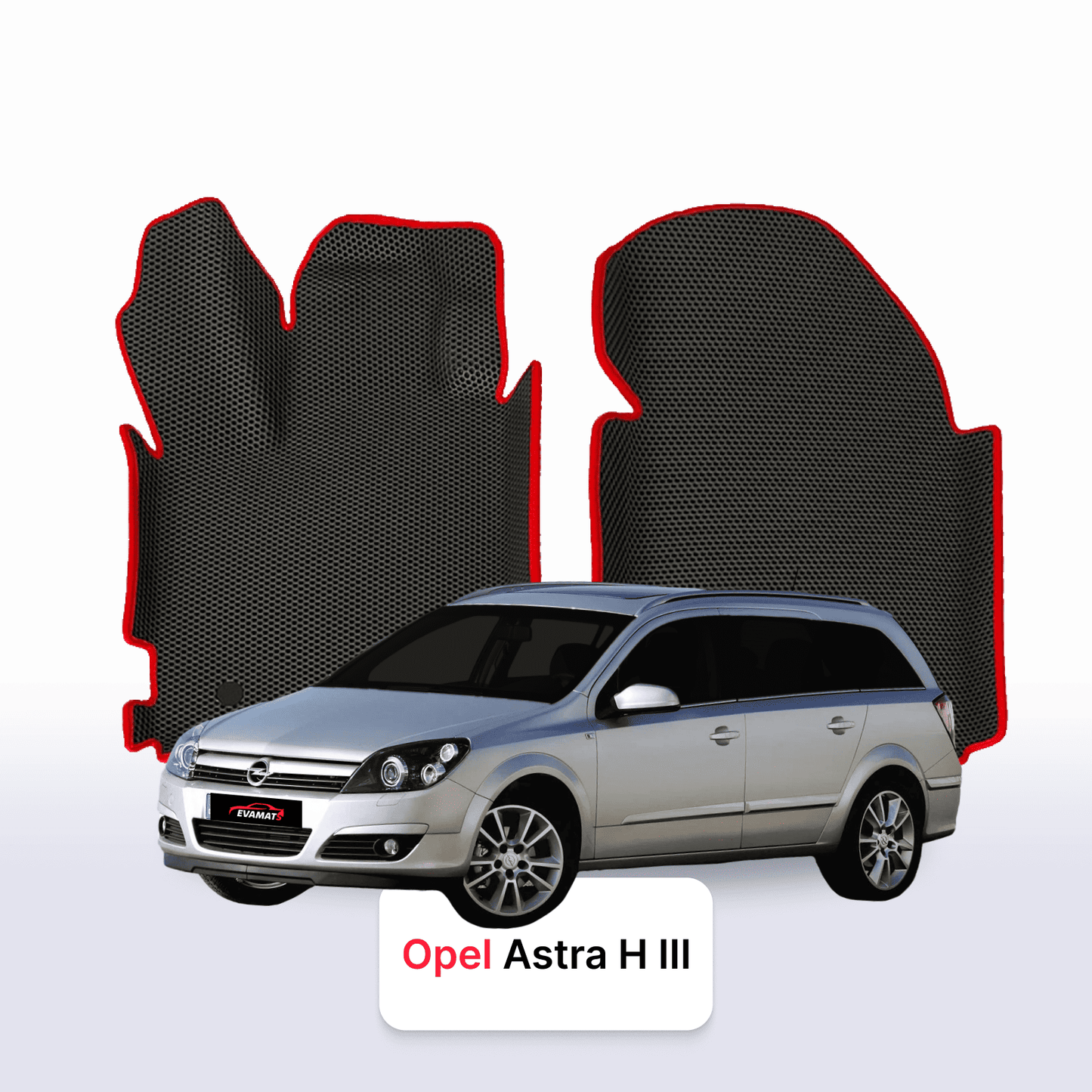 EVA auto paklāji Opel Astra H 3 paaudze 2004-2014 gads UNIVERSĀLIS