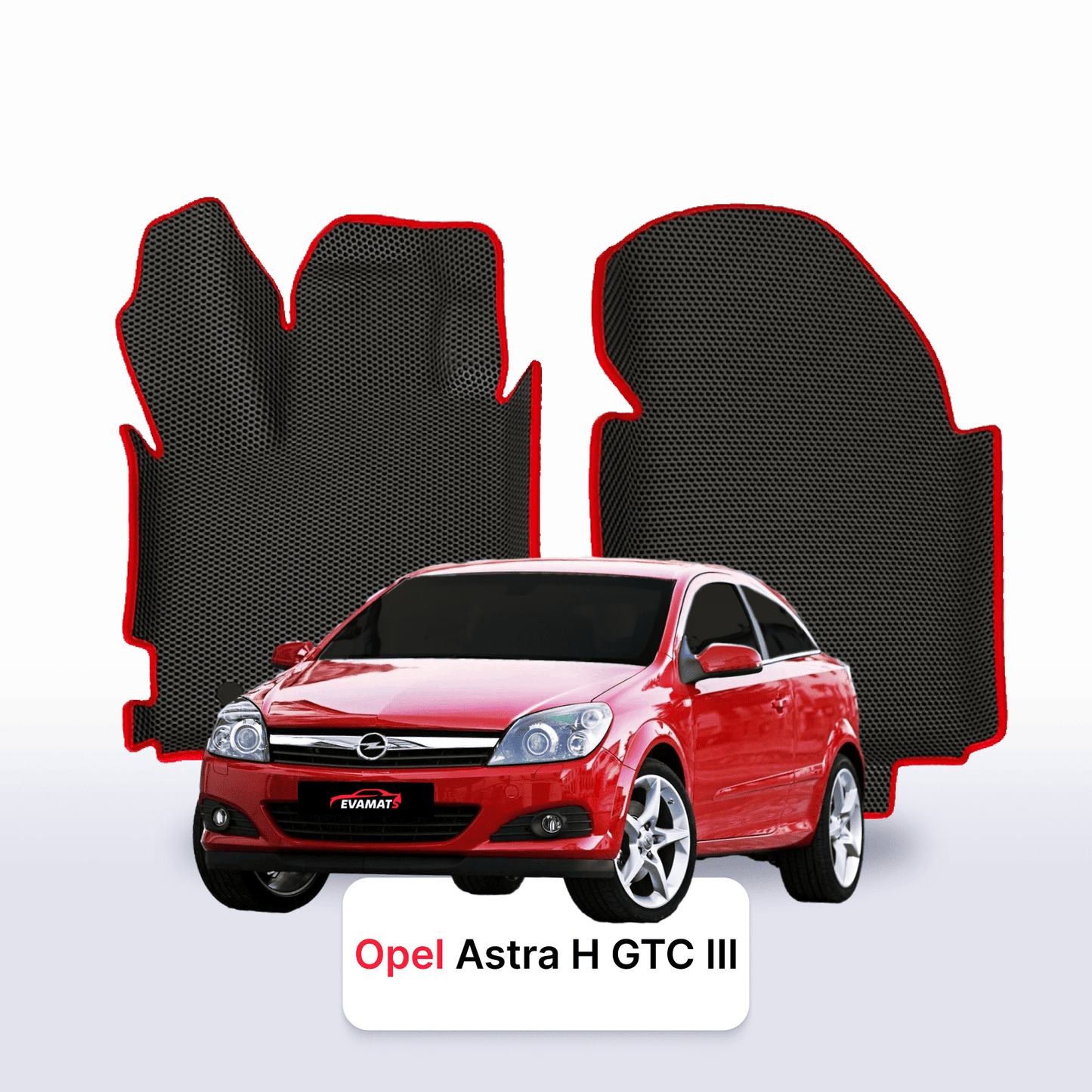 EVA auto paklāji Opel Astra H GTC 3 paaudze 2004-2014 gads HEČBEKS 3 durvju