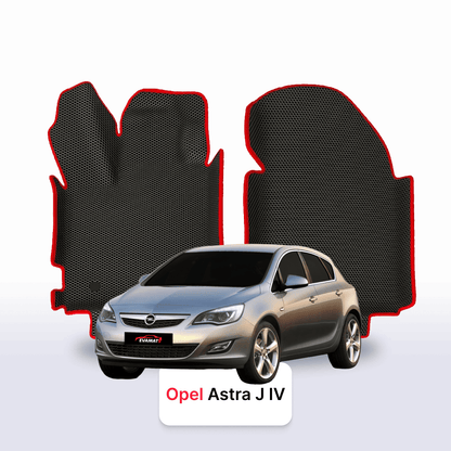 EVA auto paklāji Opel Astra J 4 paaudze 2009-2018 gads HEČBEKS 5 durvju