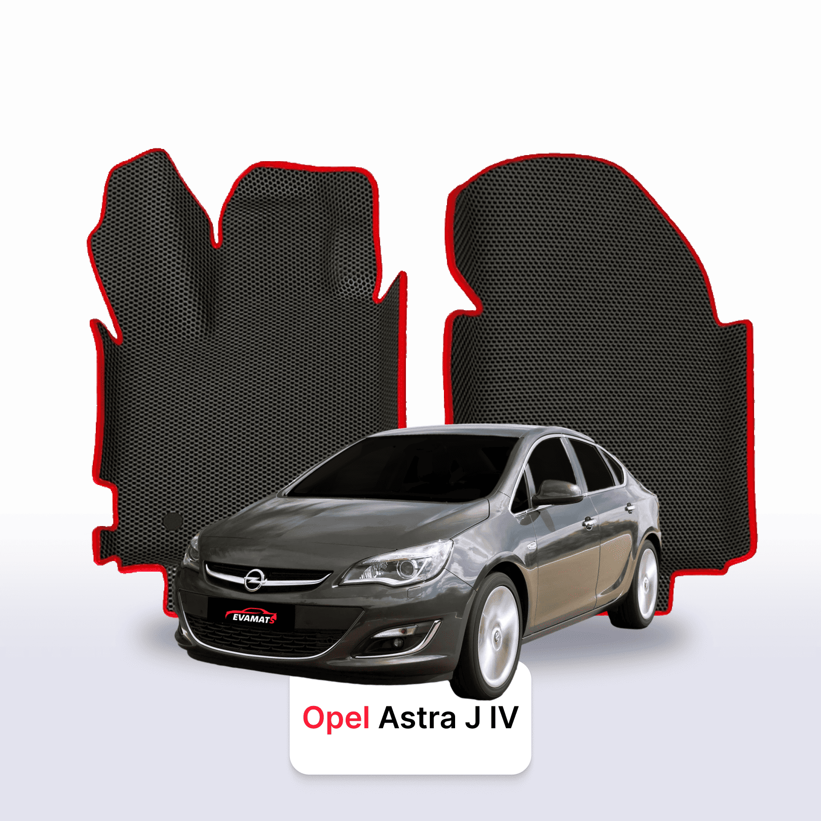 EVA auto paklāji Opel Astra J 4 paaudze 2009-2018 gads SEDANS