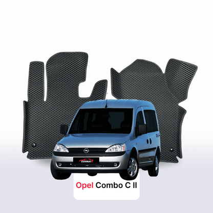 EVA auto paklāji Opel Combo C 2 paaudze 2001-2011 gads MINIVENS