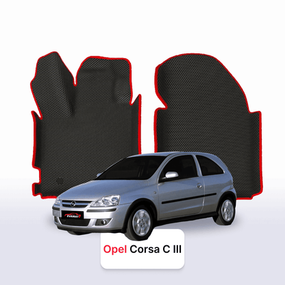 EVA auto paklāji Opel Corsa C 3 paaudze 2000-2006 gads HEČBEKS 3 durvju