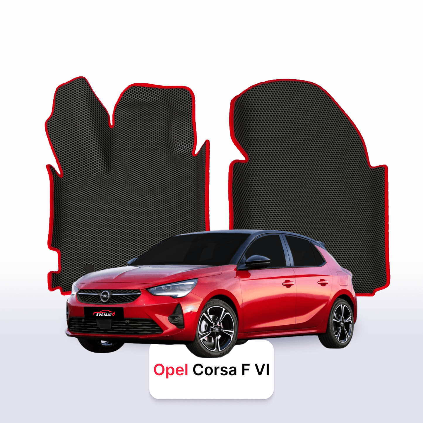 EVA auto paklāji Opel Corsa F 6 paaudze 2019-2028 gads HEČBEKS 5 durvju