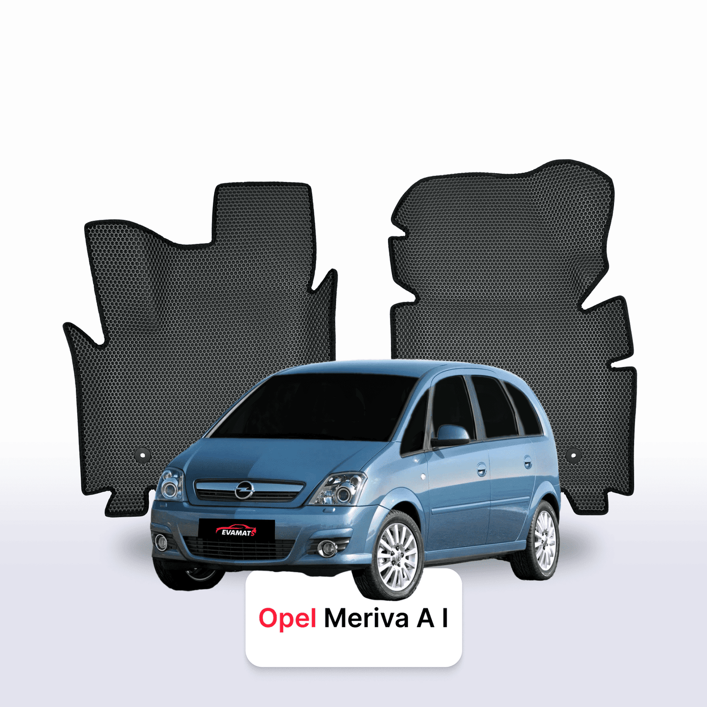 EVA auto paklāji Opel Meriva A 1 paaudze 2003-2010 gads MINIVENS