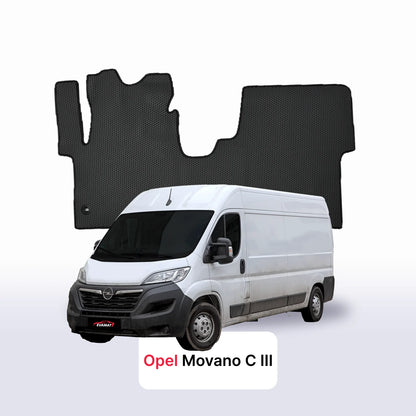 EVA auto paklāji Opel Movano C 3 paaudze 2022-2028 gads AUTOBUSS