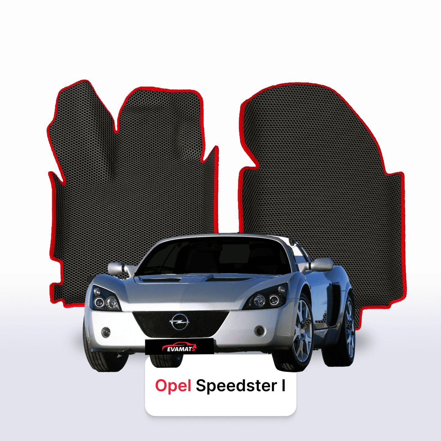 EVA auto paklāji Opel Speedster 1 paaudze 2000-2005 gads TARGA