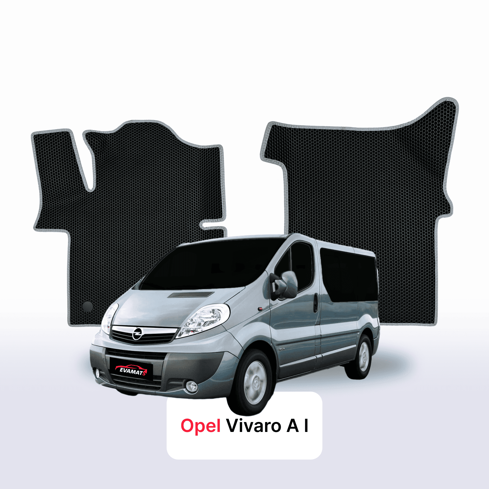 EVA auto paklāji Opel Vivaro A 1 paaudze 2001-2014 gads MINIVENS
