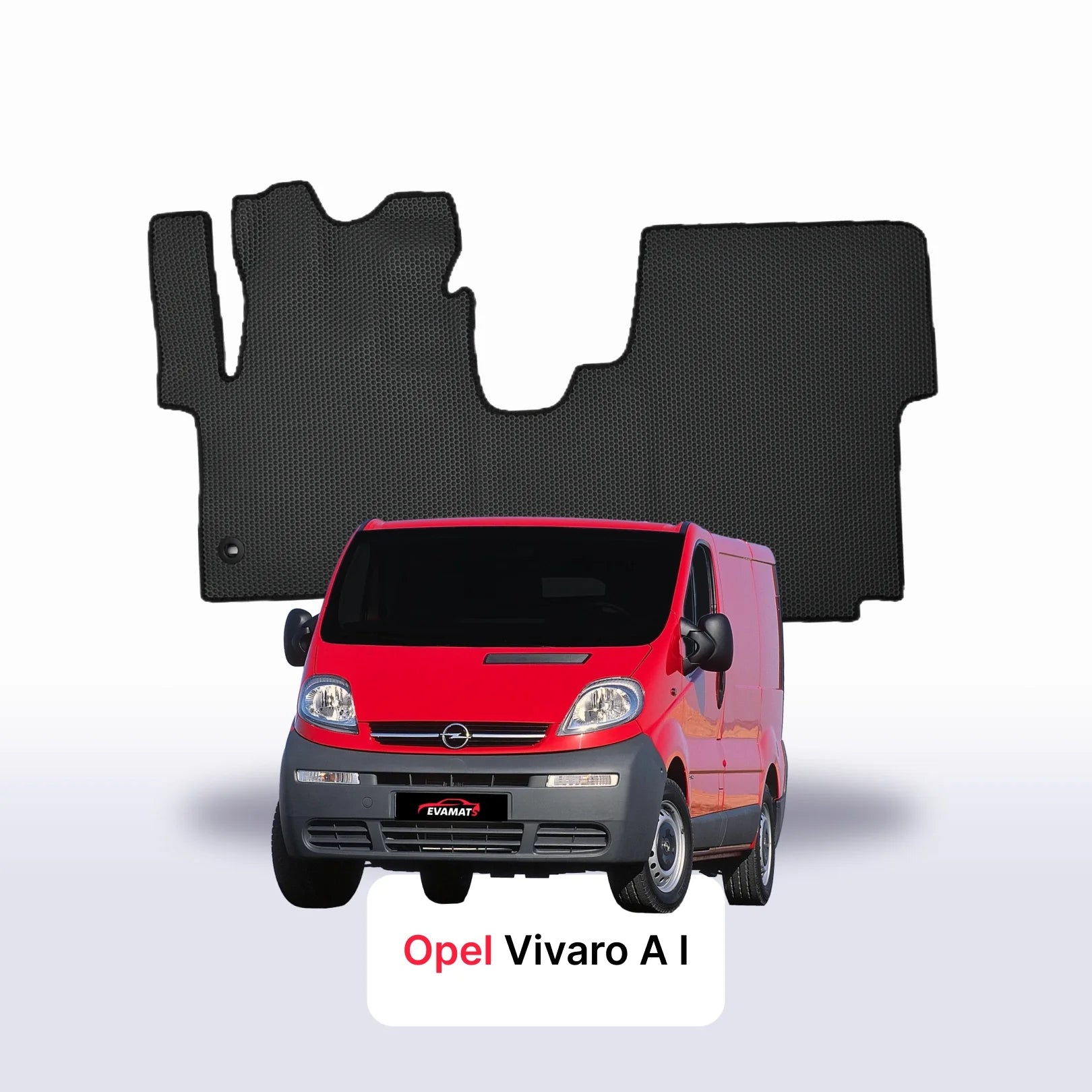 EVA auto paklāji Opel Vivaro A 1 paaudze 2001-2014 gads FURGONS