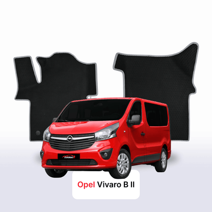 EVA auto paklāji Opel Vivaro B 2 paaudze 2014-2019 gads MINIVENS