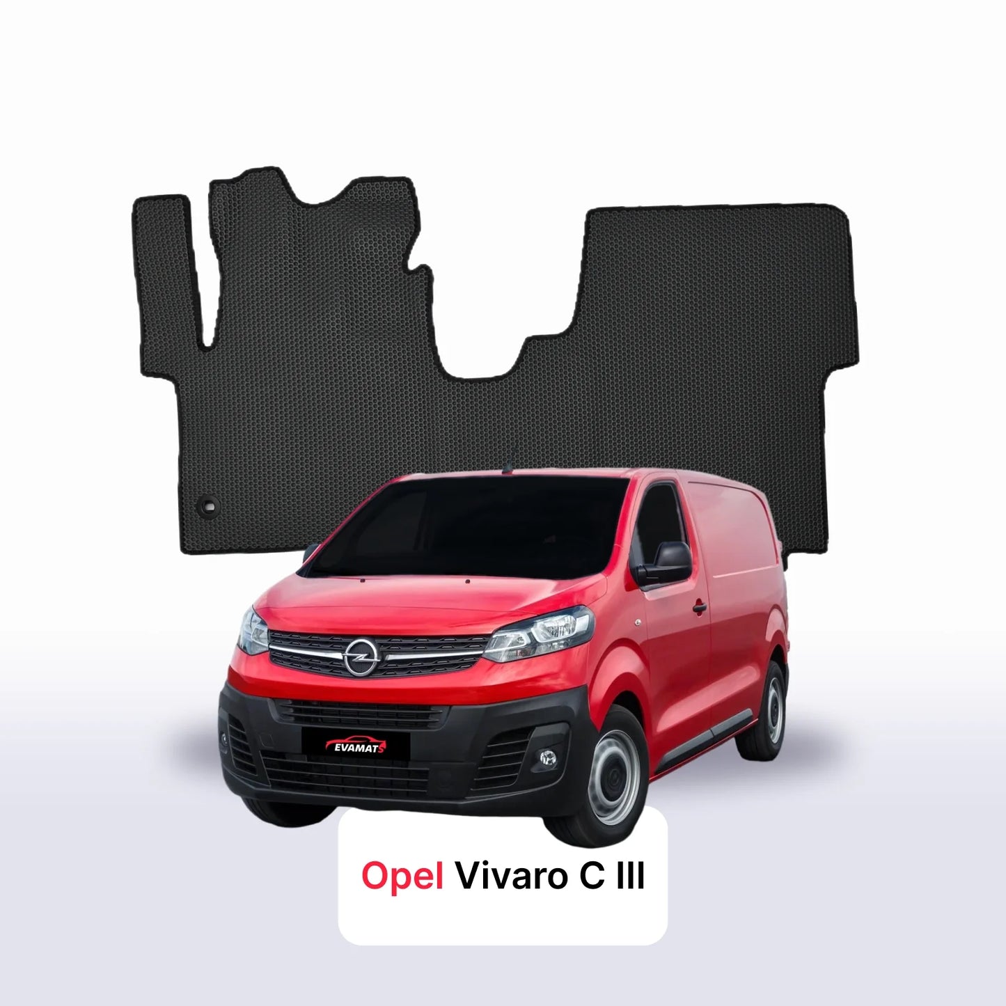EVA auto paklāji Opel Vivaro C 3 paaudze 2019-2028 gads FURGONS