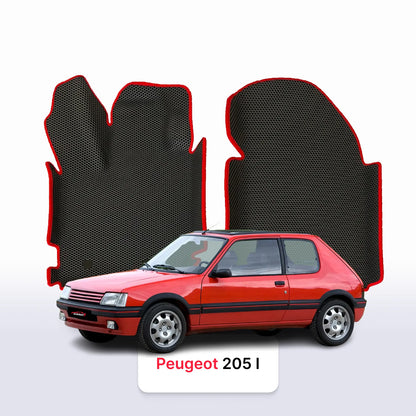 EVA auto paklāji Peugeot 205 1 paaudze 1983-1998 gads HEČBEKS 3 durvju